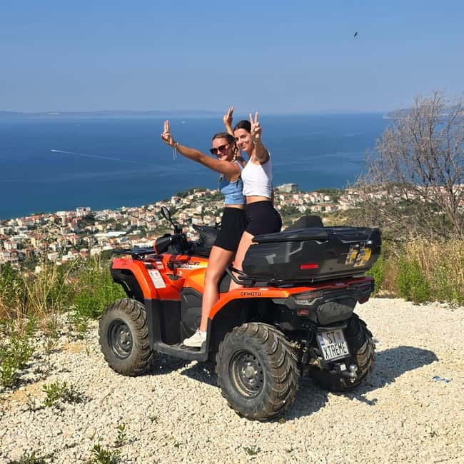 SPLIT: Guided ATV Tour Gornja Podstrana & Horses - Guide quality and group size: small enough for attention