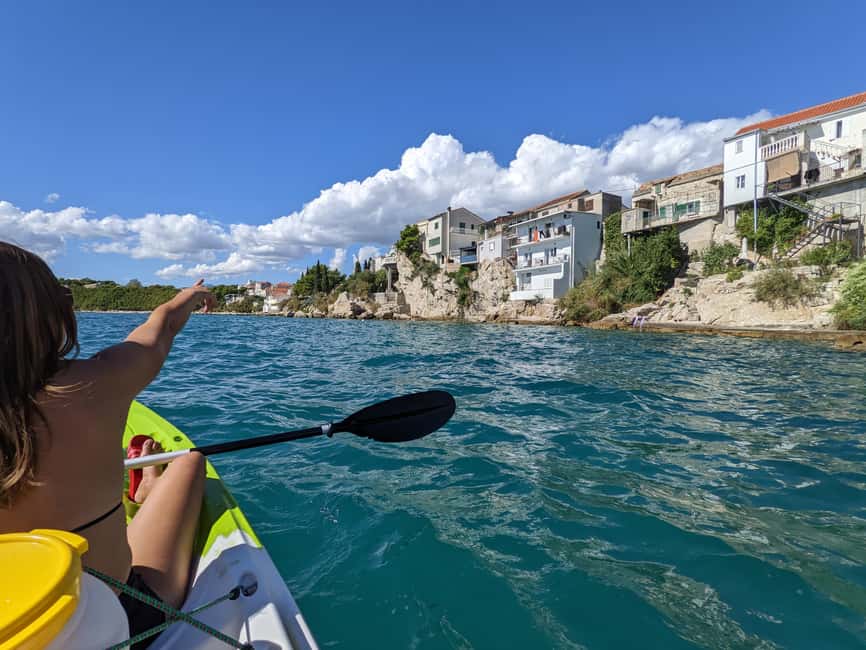 Split: Guided Kayak Adventure Tour - Paddling the Žrnovnica river: Shade, cool water, and that calm feeling
