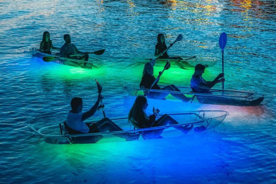 Split: Illuminated Evening Guided Kayaking Tour - What to pack: wet gear, cooler water, and no-drama comfort
