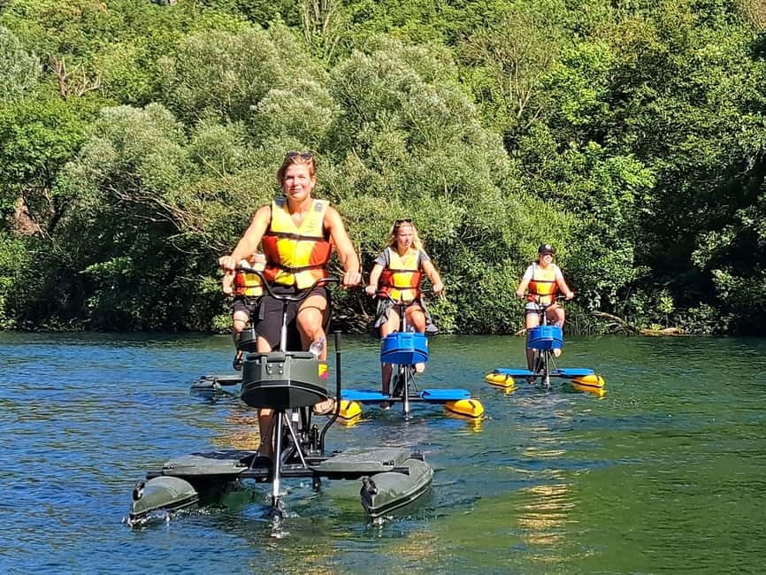 Split/Omiš: Cetina River Water Bike Safari - Omiš and the Cetina canyon: why this ride feels different