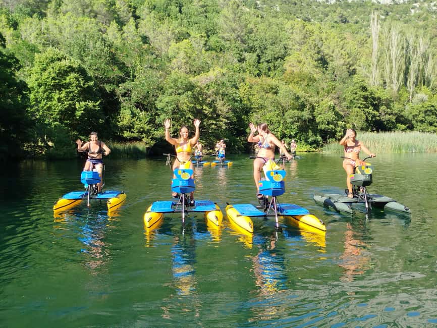 Split/Omiš: Cetina River Water Bike Safari - Your route: 5 km from Omiš, 4 km downriver, and what the return feels like