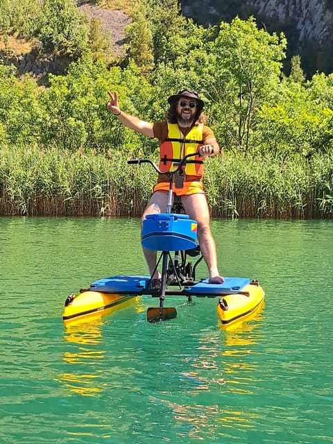 Split/Omiš: Cetina River Water Bike Safari - Ivan and Dino: friendly hospitality plus real support on the water