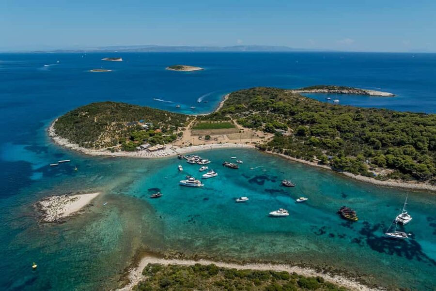 Split or Trogir: Blue Cave, Vis, and Hvar Speedboat Tour - Veliki Budikovac and the Blue Lagoon vibe: this is your swim window