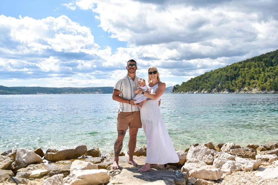 Split: Photographer for your holidays! - Riva and the Split letters: classic Split photos done correctly