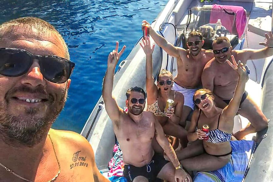Split: Private Boat Rental - Other Great Route Blocks: Brač, Šolta, Trogir, Blue Cave Area