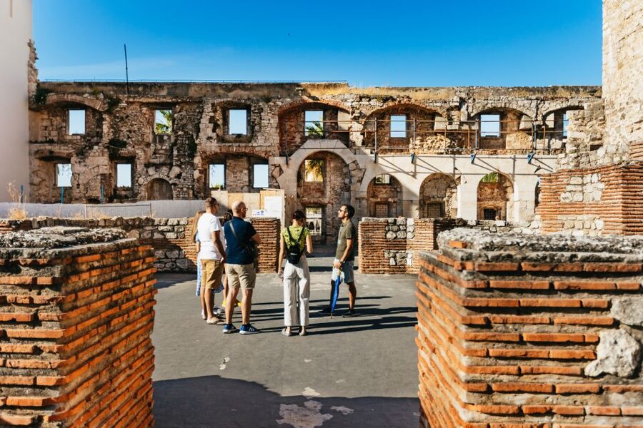 Split: Private Walking Tour with Diocletian's Palace - The return to Golden Gate and how to leave with a plan