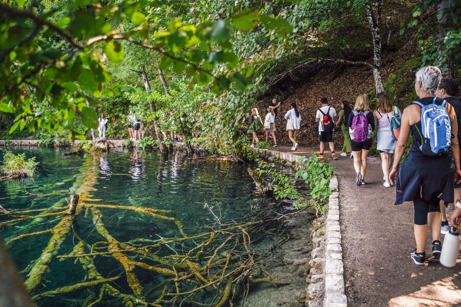 Split: Self-Guided Plitvice Lakes Day Tour with Boat Ride - Panoramic boat ride: the lower-lake angles you will remember