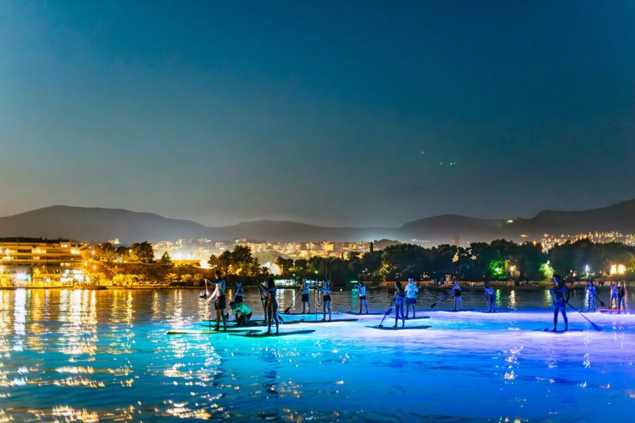 Split: Stand Up Paddleboard Night Glow Tour - LED-Lit SUPs Over Dalmatian Water (and Why It Feels Different)