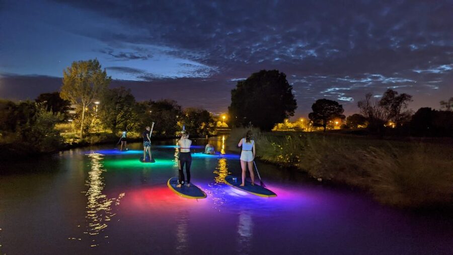 Split: Stand Up Paddleboard Night Glow Tour - What to Watch For: Cool Water, Kayaks, and Drop-Off Details