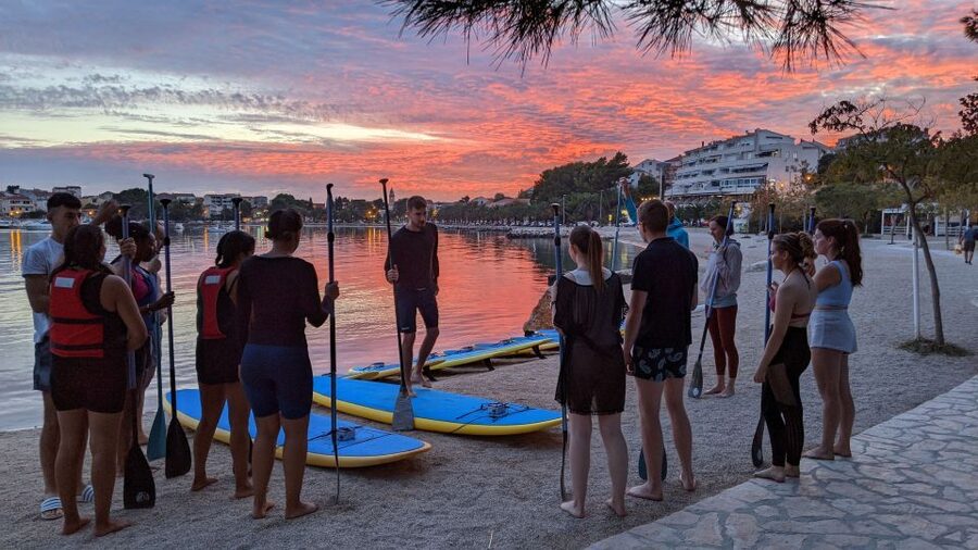 Split: Stand Up Paddleboard Night Glow Tour - Meeting at Prilaz Brace Kaliterna 1 and Getting Set for the Water
