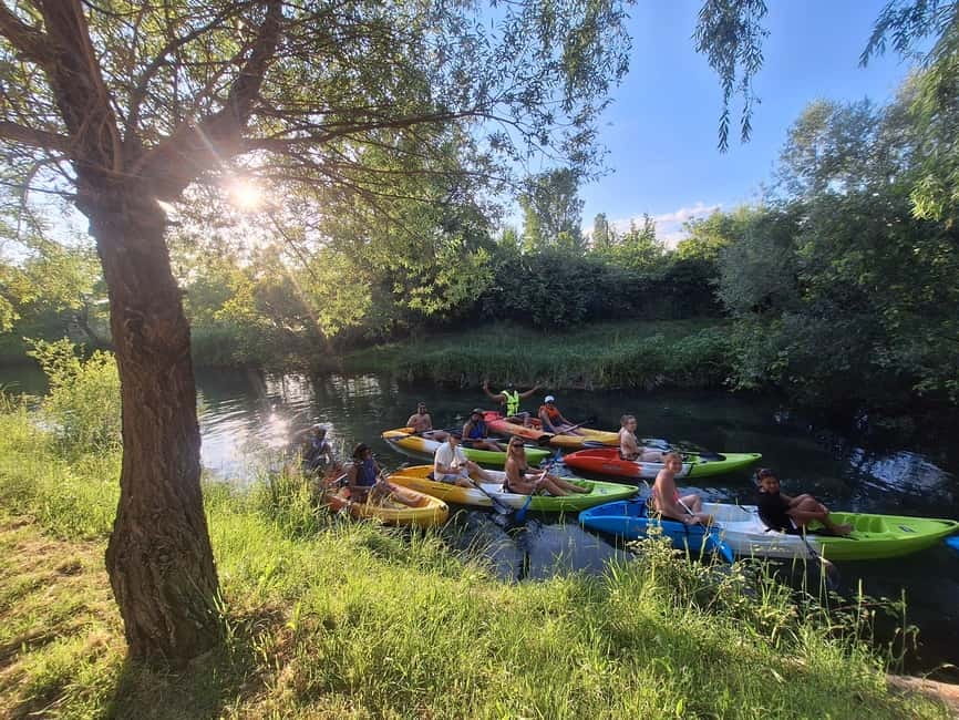 Split: Sunset Guided Kayaking Tour - Getting There: Van Ride, Quick Walk, and the Launch Setup