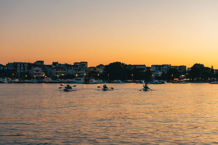 Split: Sunset Guided Kayaking Tour - What You Actually Do On the Water (Besides Paddle)