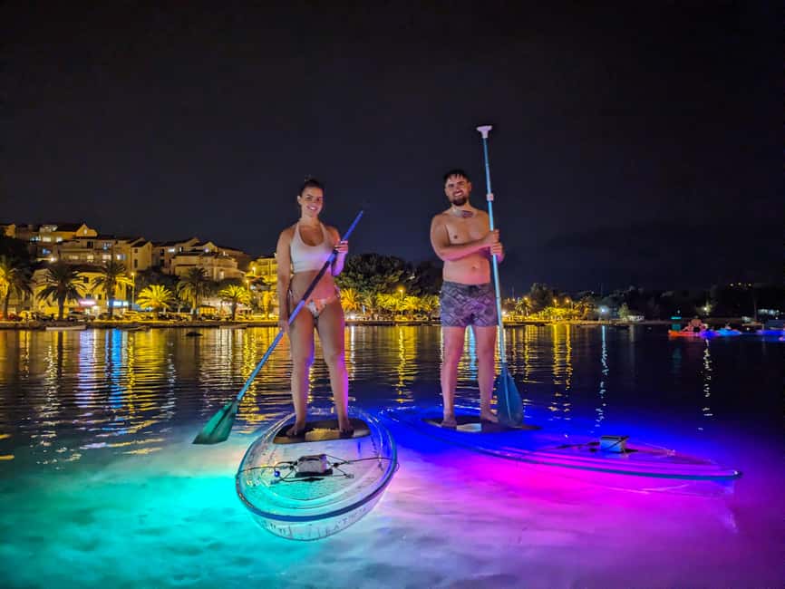 Split: Transparent SUP night Glow tour - Why Transparent SUP in Split Feels Different After Dark