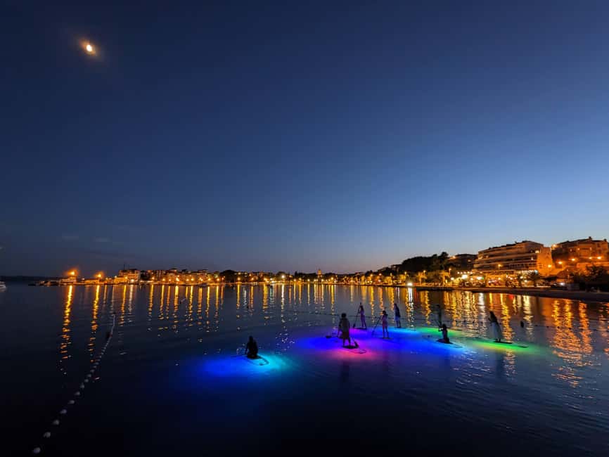 Split: Transparent SUP night Glow tour - The River Glow and the Secluded Oasis Pause