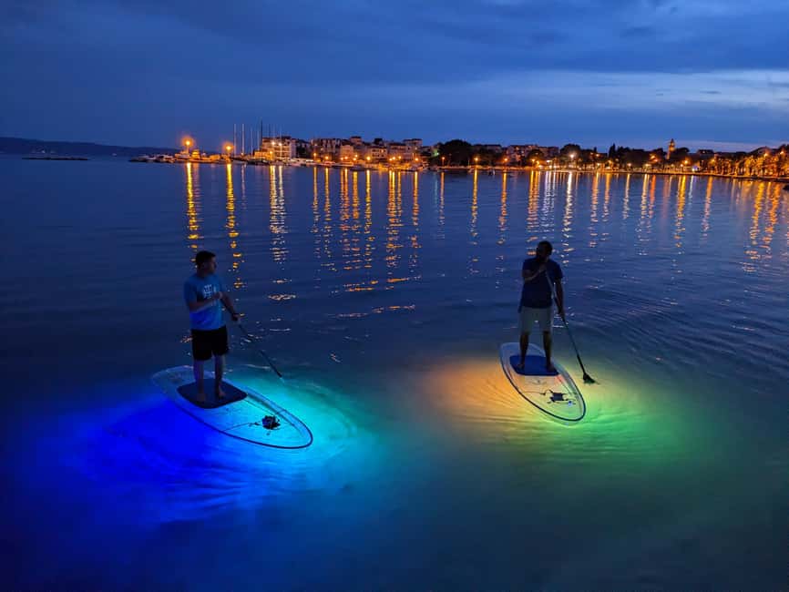 Split: Transparent SUP night Glow tour - Gear and Comfort: What to Bring and How to Stay Happy