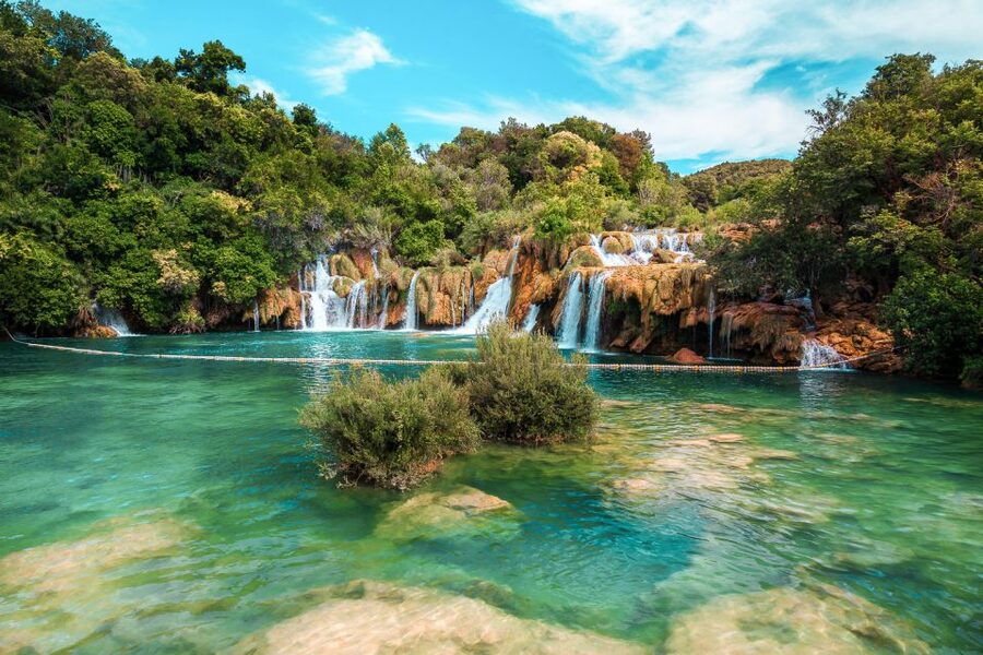 Split & Trogir: Krka Waterfalls & Swimming in Primošten - Stops along the way: the value of quick town glimpses