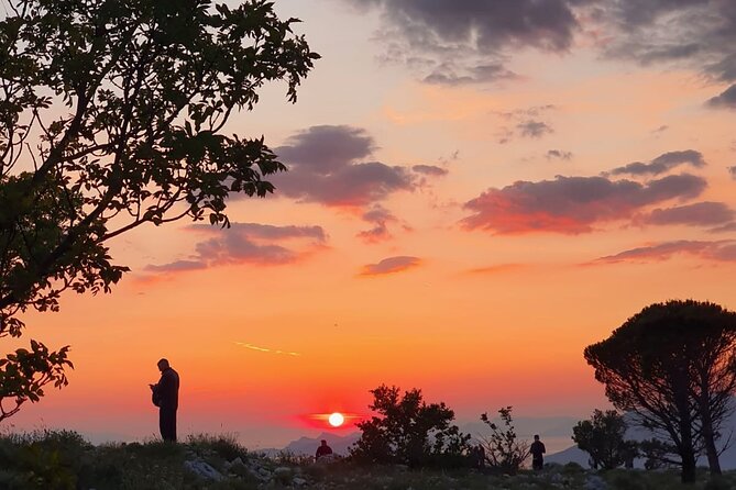 Sunset and Wine / Dubrovnik Sunset Tour and Premium Wine Tasting - Mount Srđ at sunset: where the wine makes sense