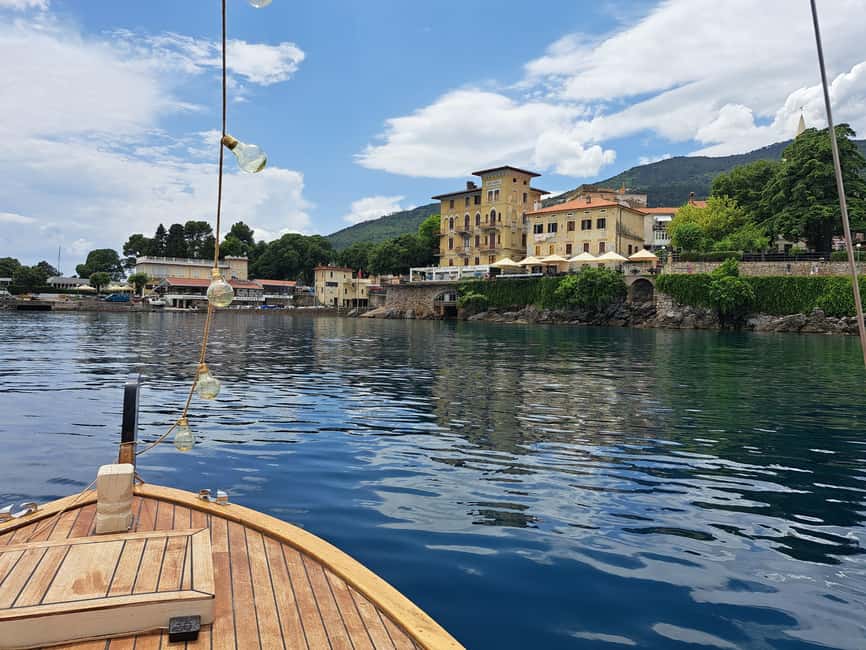 Sunset or Swim Ride Opatija on Madonnina Boat Tour - Meet Madonnina, the restored 1984 wooden boat