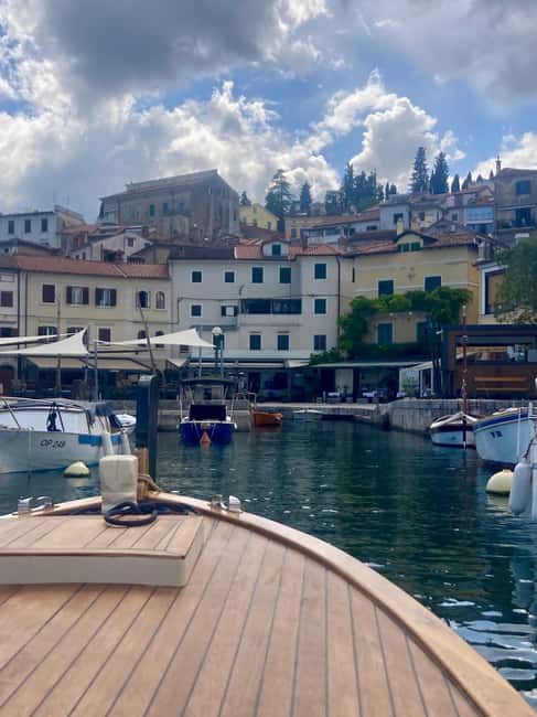 Sunset or Swim Ride Opatija on Madonnina Boat Tour - Volosko and the guided “what you are seeing” stops
