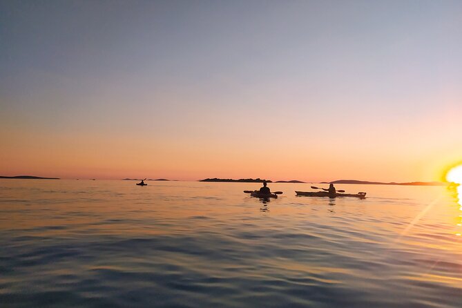 Sunset Sea Private Kayaking in Vodice - Heading into open water: when the coastline turns into a horizon