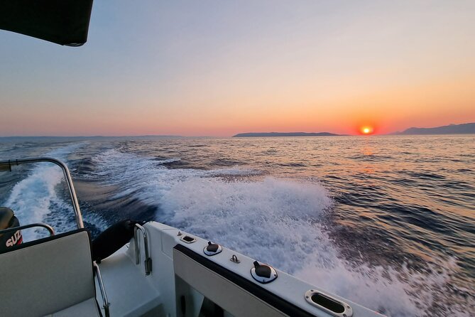 Sunset Speedboat Tour in Makarska with swim stop on island Brač - Puntica Bay on Brač: swimming, swings, and why the stop is long enough