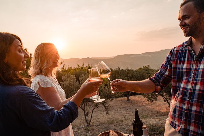 Sunset wine tasting in vineyard - Private feel, small group size, and how pickup changes everything