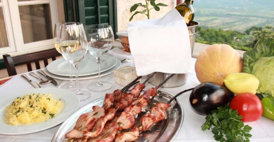 Traditional Dalmatian Cooking Class from Dubrovnik - Getting out of Dubrovnik: pickup, welcome drink, and tools