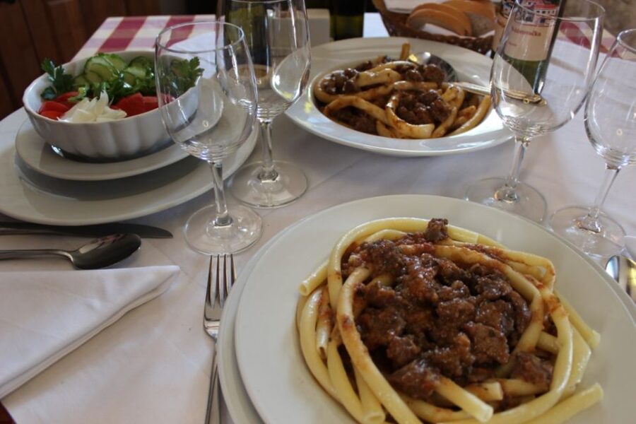 Traditional Dalmatian Cooking Class from Dubrovnik - The Dalmatian cooking class: peeka, menestra, skewers, and stew