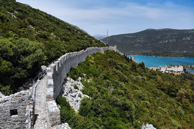 Transfer Dubrovnik to Split with Sightseeing in Ston Town - Ston Salt Works: old industry that still shapes the landscape