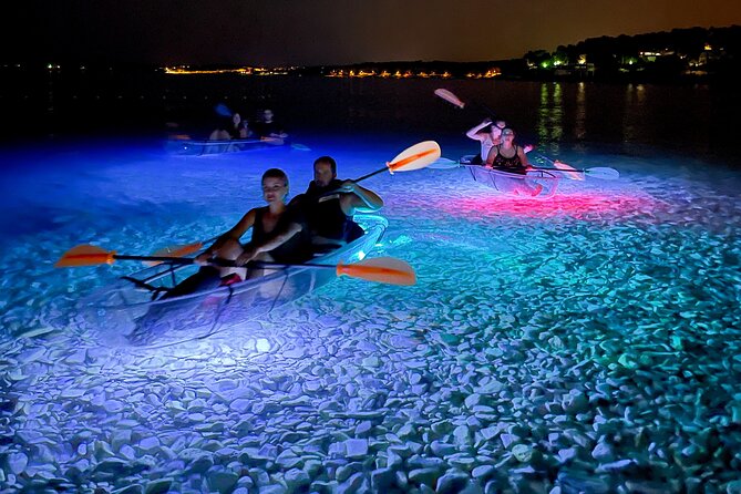 Transparent Kayak Night Glow Experience from Pula - What This Pula Night Glow Kayak Really Feels Like