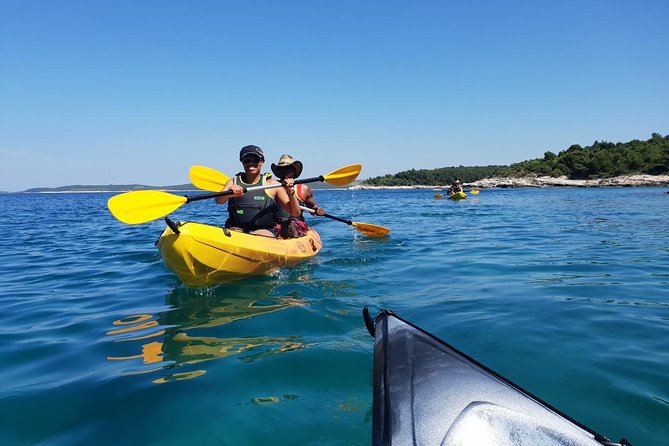 TRANSPARENT KAYAKING or SUP-ing AROUND ISLANDS - Transparent kayaking near Pula, why it feels so different