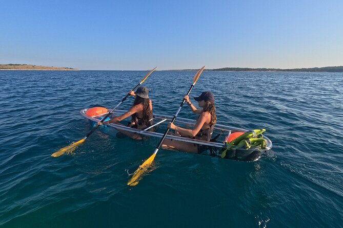 TRANSPARENT KAYAKING or SUP-ing AROUND ISLANDS - Paddle time and pace: suitable for seniors and kids
