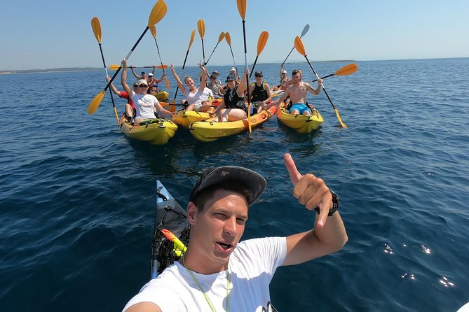 TRANSPARENT KAYAKING or SUP-ing AROUND ISLANDS - Small details that improve comfort: bags, life jackets, and seats
