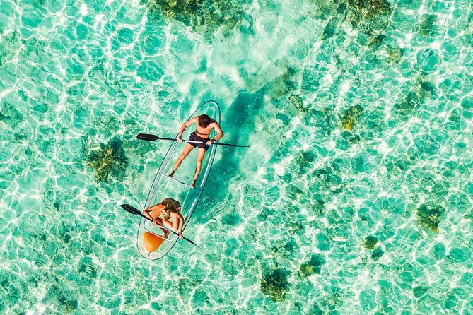 TRANSPARENT KAYAKING or SUP-ing AROUND ISLANDS - Kamenjak National Park stop: making snorkeling actually work