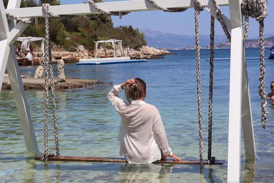 Trogir: Boat tour to Unique underwater museum - The short version of the experience, Trogir to Jelinak Bay and back