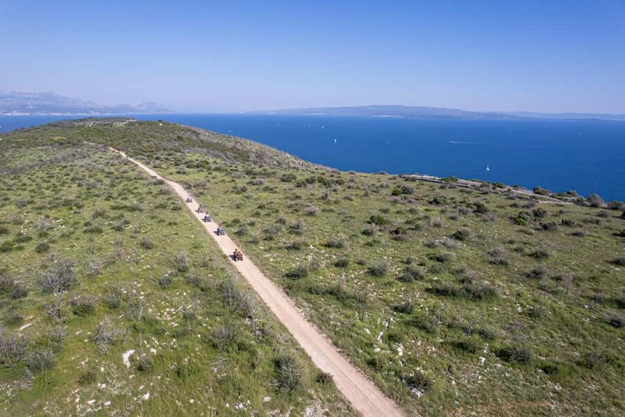 Trogir, Žedno: Čiovo Island 100% Off-Road Quad ATV Tour - Key highlights you will actually care about