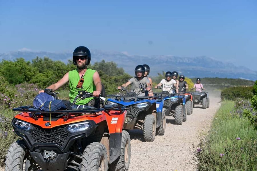 Trogir, Žedno: Čiovo Island 100% Off-Road Quad ATV Tour - Čiovo quad biking: why this route feels special