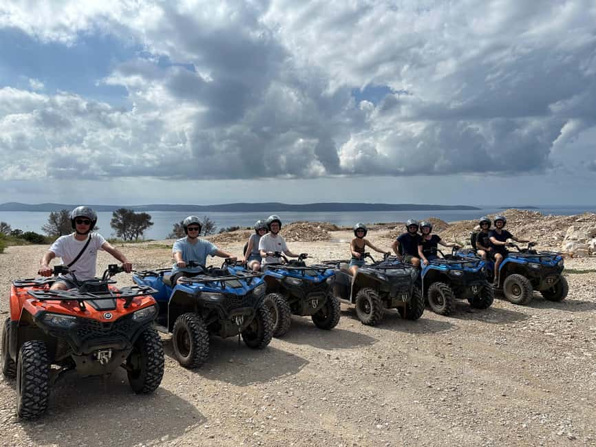 Trogir, Žedno: Čiovo Island 100% Off-Road Quad ATV Tour - Price and value: is $80 for a quad tour fair?