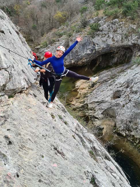 Via ferrata Čikola Canyon - Getting Your Harness and Learning the Basics