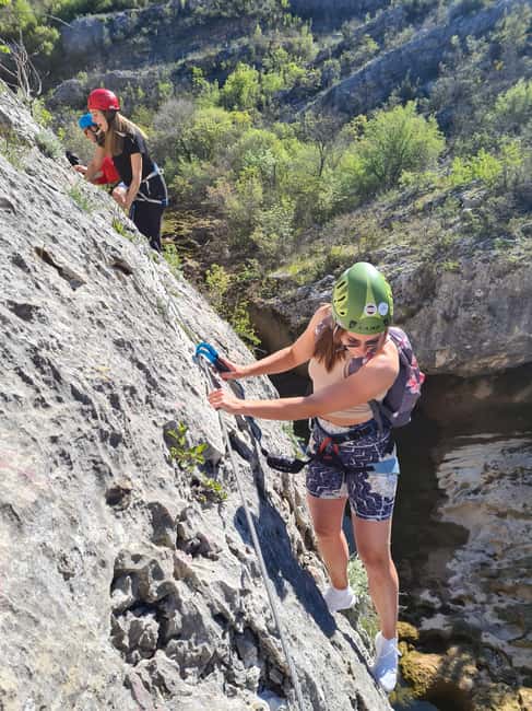 Via ferrata Čikola Canyon - The Canyon Route: Cables, Steps, Ladders, and Controlled Adrenaline