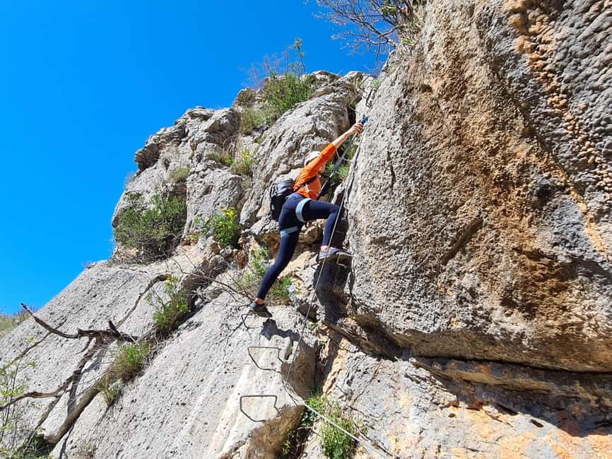 Via ferrata Čikola Canyon - Meeting at the Big Parking and Climbing Zone