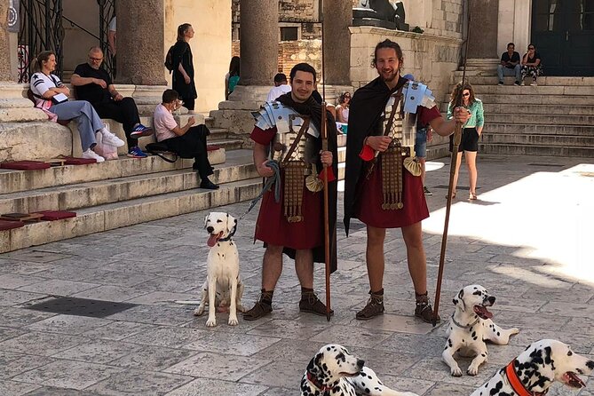Walking Tour of Split and Diocletian's Palace - Riva Harbor and the Bronze Model Moment