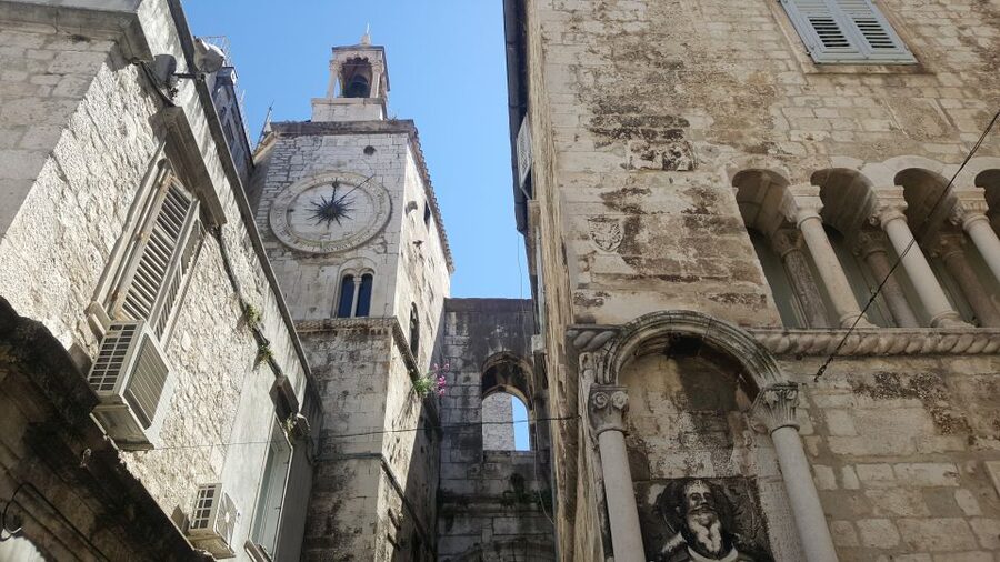 Walking Tour Split - Meeting at the National Theatre, then starting the Old Town loop