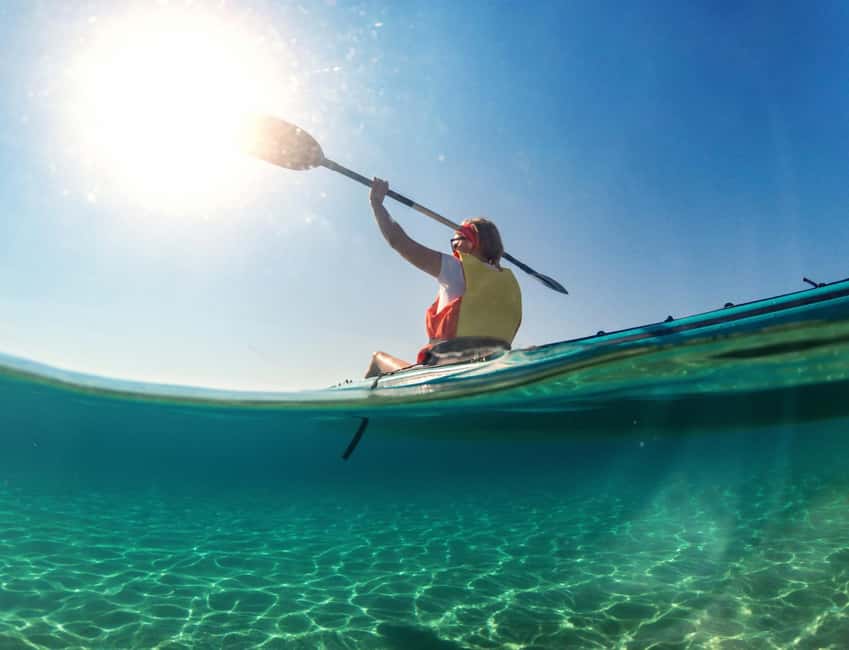 Water activity, kayak tours with a guide, cliff jumping - Kayak trip quick hits (Krk style)