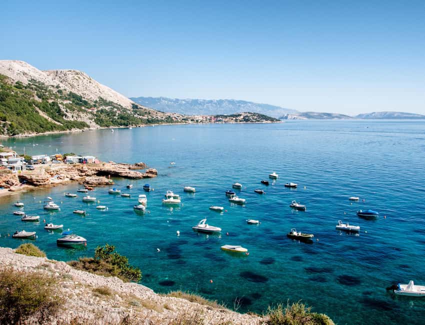Water activity, kayak tours with a guide, cliff jumping - Krk’s Stara Baška Harbor: the launch point that keeps things simple