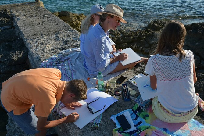 Waves & Watercolors: A Seaside Painting Workshop - Renata teaches sea turtles and dolphins, even if you’ve never painted
