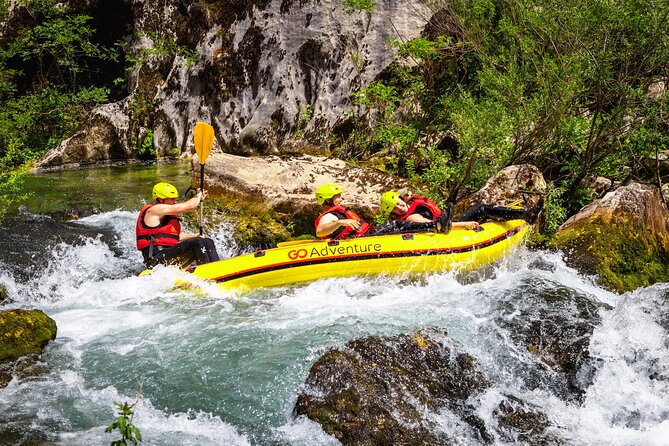 Whitewater Rafting on Cetina River from Split or Šestanovac - Small Group Size, English Guidance, and Real-World Fun