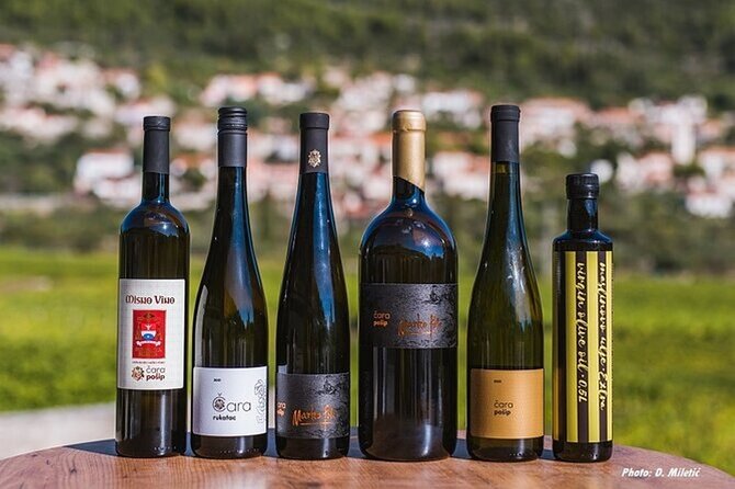 Wine & Sightseeing Tour Korcula - Winery Stop Three: honey, liquors, and the garage factor