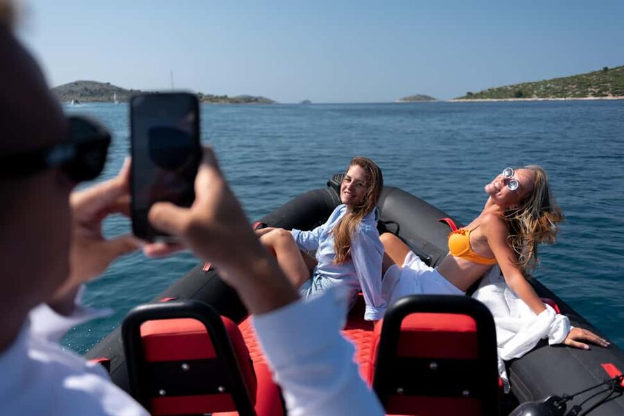 Zadar: 3-Island Speedboat Tour with Snorkeling and Drinks - Stop-by-stop: Ošljak, then the surprise island, then Preko