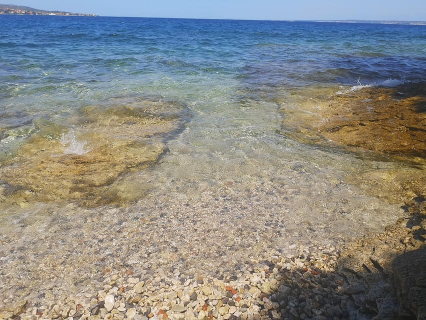 Zadar: 3-Stop Blue Lagoon & Snorkeling Cruise with Drinks - Stop 3: Preko Sightseeing, Beach Time, Snorkeling, and the Galevac Monastery Option